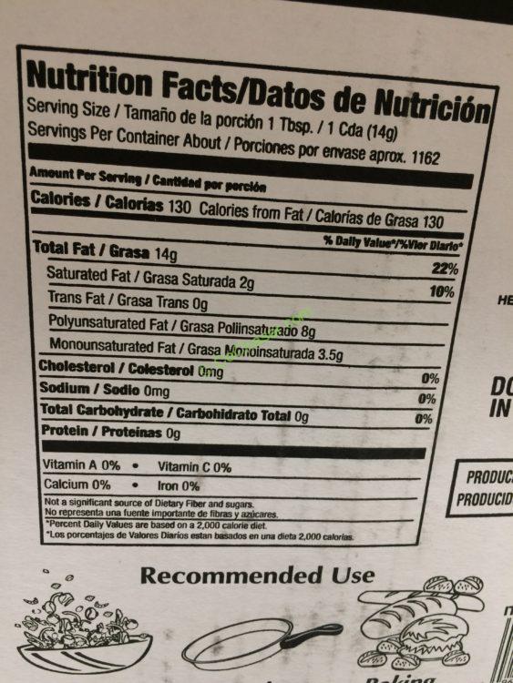 Costco71011KirklandSignatureSoybeanOilchart CostcoChaser