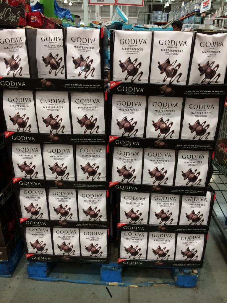 Costco1112953GodivaMasterpiecesDarkChocolateHeartsall CostcoChaser