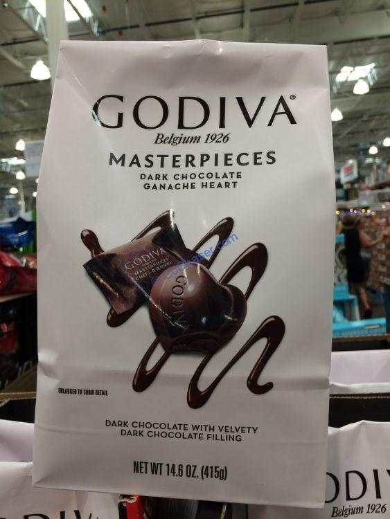 Godiva Masterpieces Dark Chocolate Hearts, 14.6 oz.