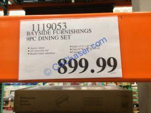 Costco-1119053-Bayside-Furnishings-9PC-Dining-Set-tag