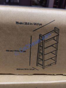 Costco-1119080-72- Ladder-Bookcase-size