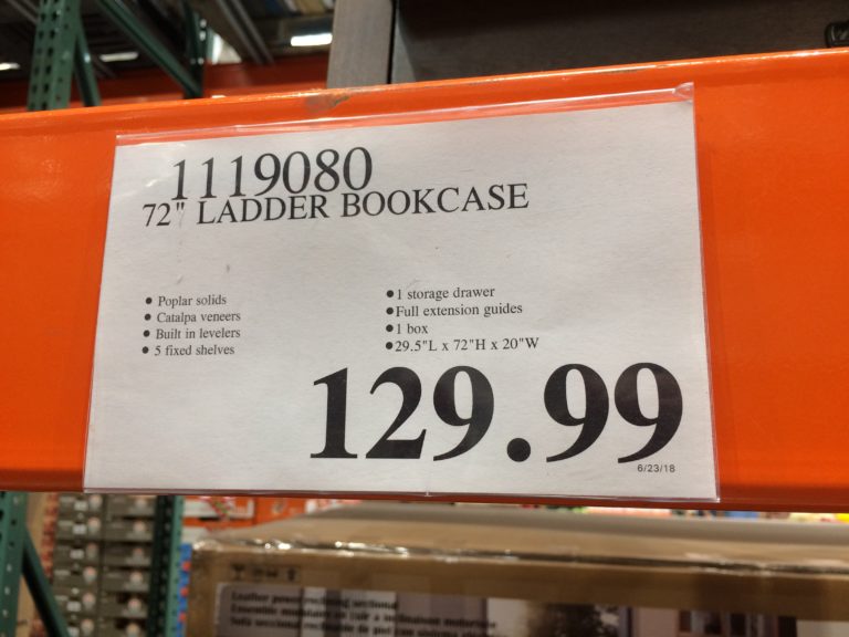Costco111908072 LadderBookcasetag CostcoChaser