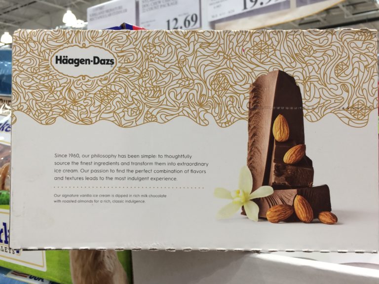 Costco112218HaagenDazsVanillaAlmondBarinf CostcoChaser