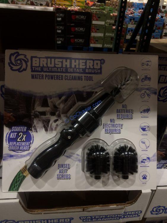 Brush Hero Water Powered Wheel Cleaning Brush