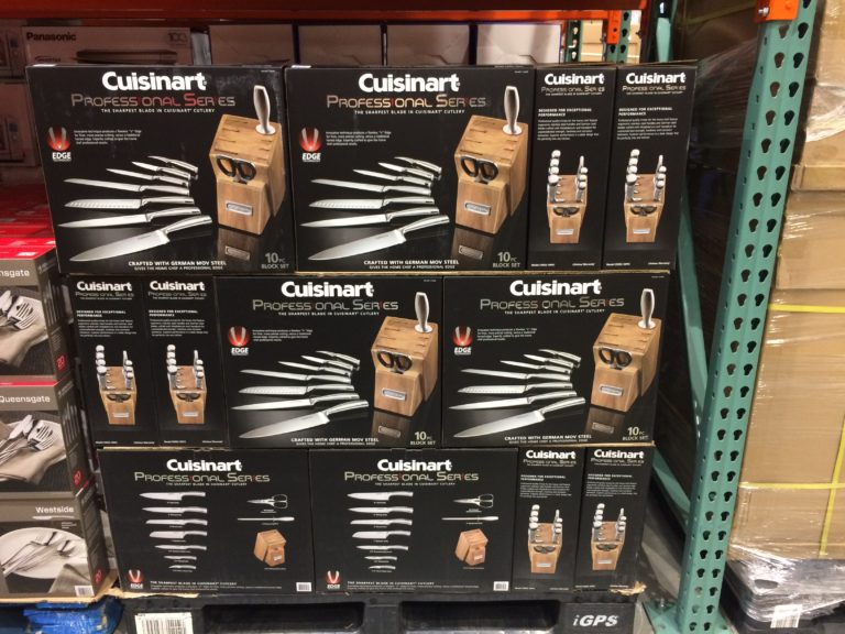 Costco1143336CuisinartProfessionalSeries10PCKnifeBlockSetall