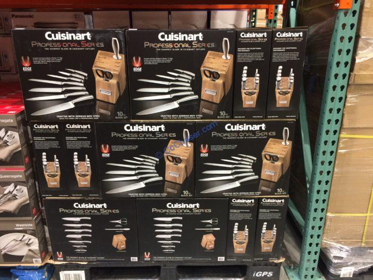 Costco1143336CuisinartProfessionalSeries10PCKnifeBlockSetall