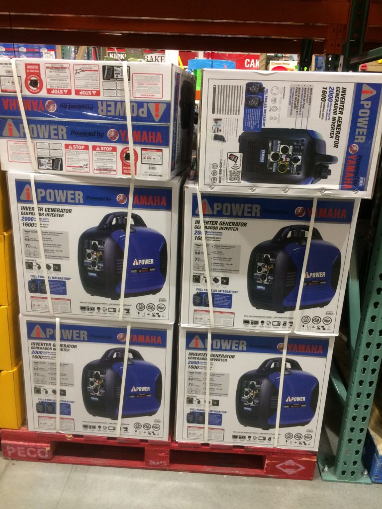 Costco1146127AIPower1600WRunning 2000WPeakYamahaPoweredGas