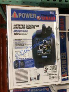 Costco-1146127A-IPower-1600W-Running -2000W-Peak-Yamaha-Powered-Gas –Inverter-Generator-back