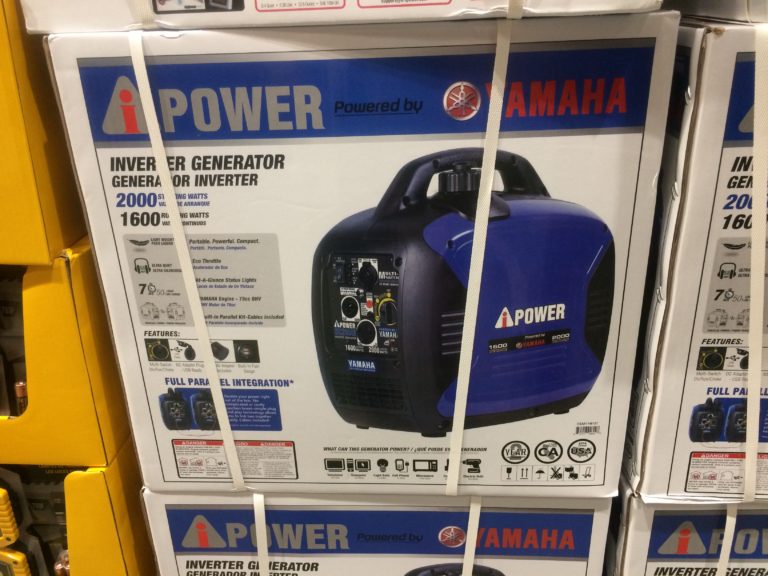 Costco1146127AIPower1600WRunning 2000WPeakYamahaPoweredGas