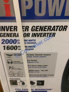 Costco-1146127A-IPower-1600W-Running -2000W-Peak-Yamaha-Powered-Gas –Inverter-Generator-spec