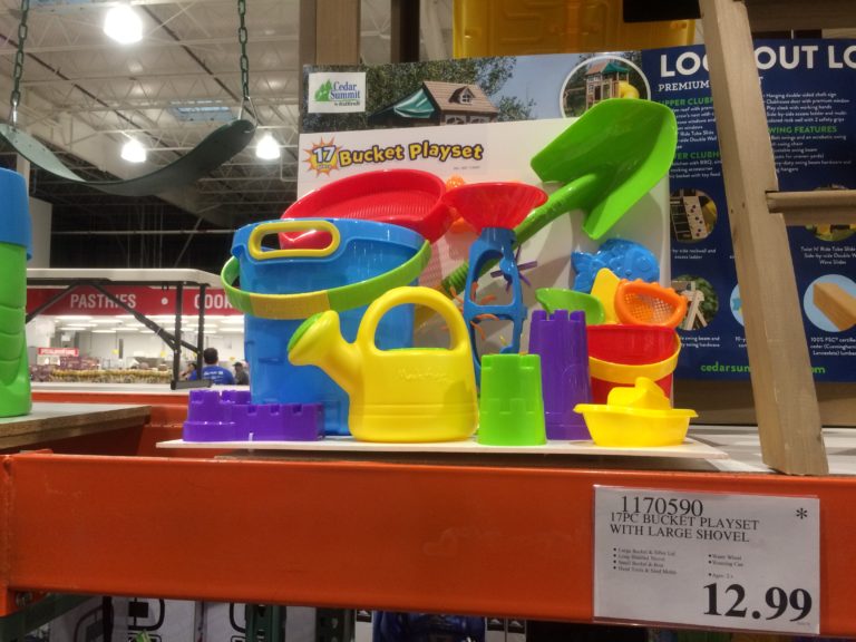 17PC Bucket Playset with Large Shovel CostcoChaser