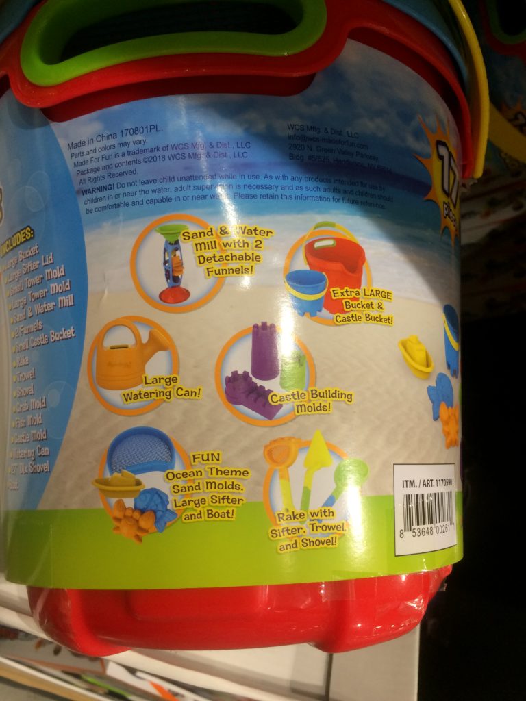 Costco117059017PCBucketPlaysetwithLargeShovelpart2 CostcoChaser