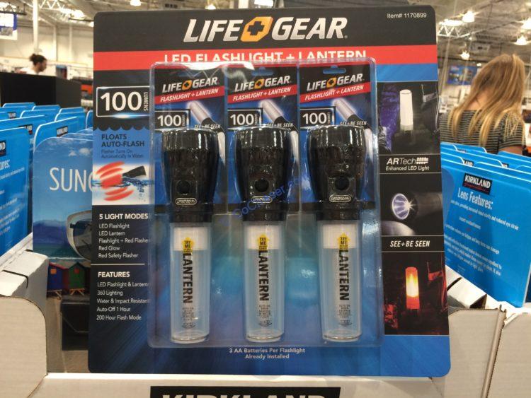 Life Gear Flashlight / Lantern COMBO 3 PK CostcoChaser
