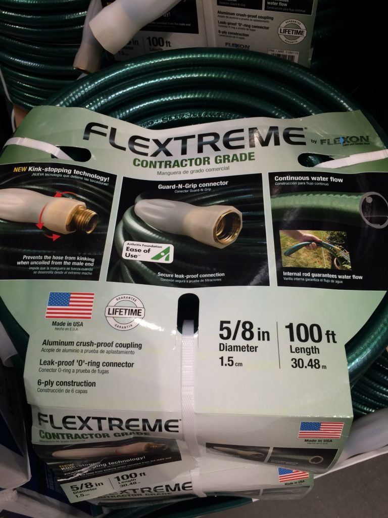 Flexon 100ft Contractor Grade Hose w/ Guard and Grip CostcoChaser