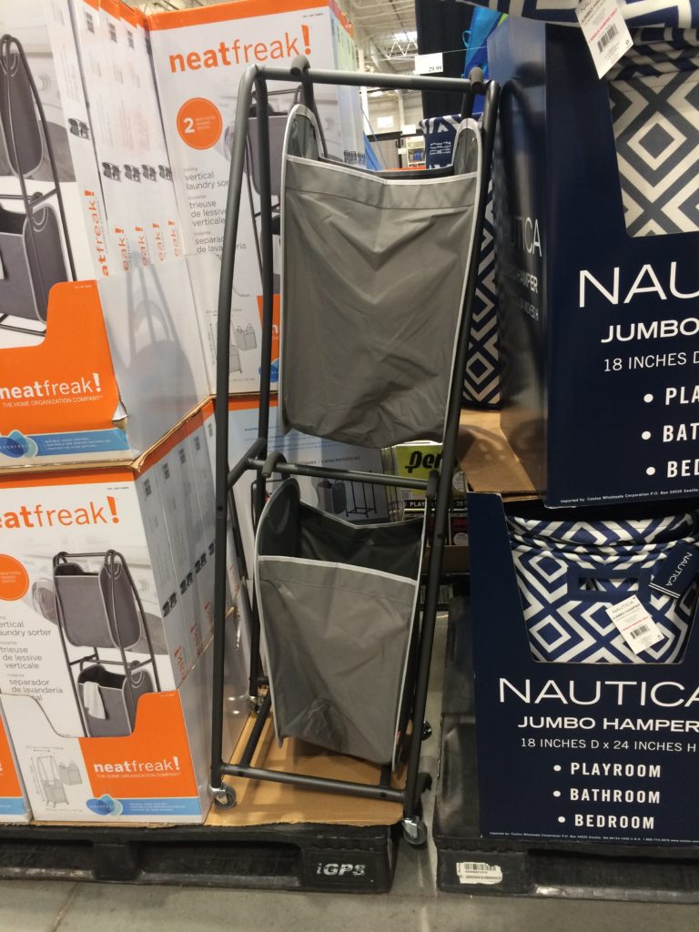 Neatfreak Vertical Double Laundry Sorter CostcoChaser