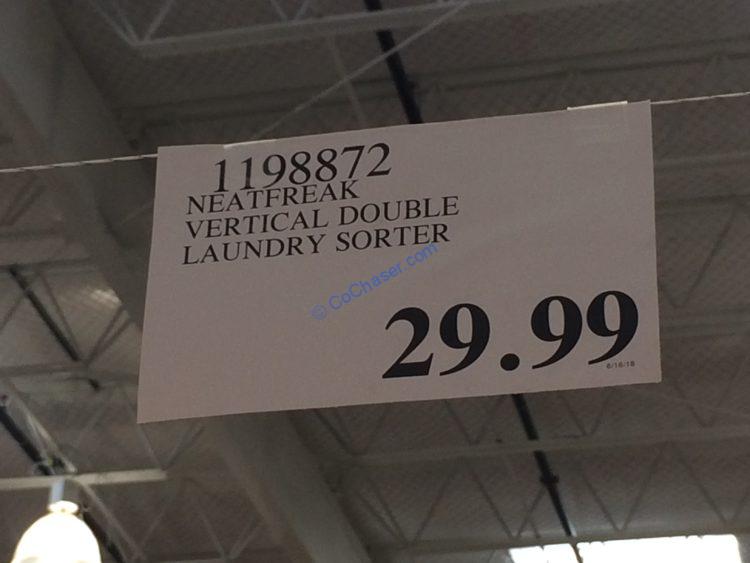Costco1198872NeatfreakVerticalDoubleLaundrySortertag CostcoChaser