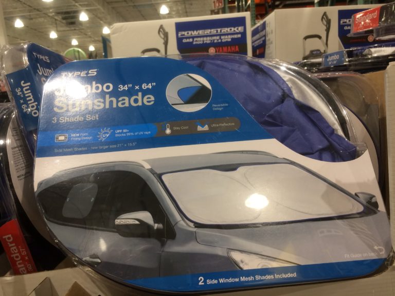Types Interior Auto Sunshade Protection Kit CostcoChaser