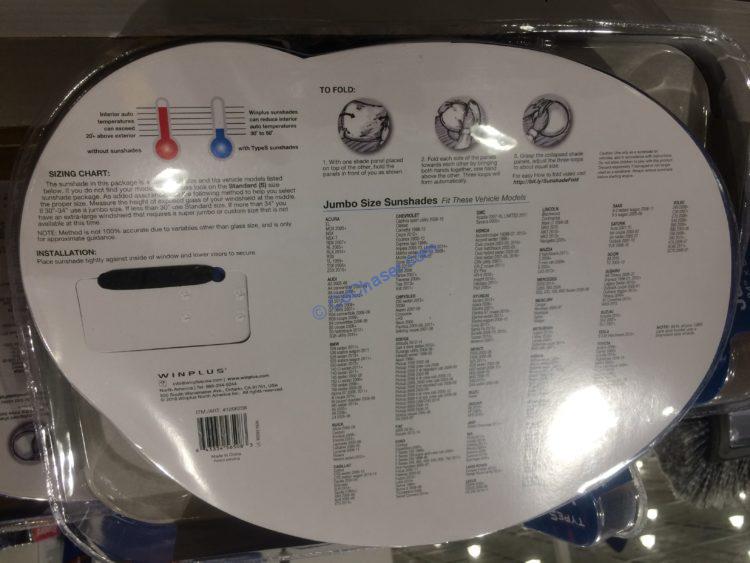 Types Interior Auto Sunshade Protection Kit CostcoChaser