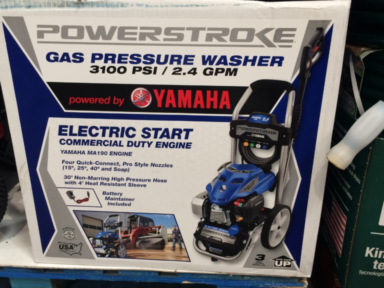 Costco1217816YamahaPoweredElectricStart3100PSIGasPressure