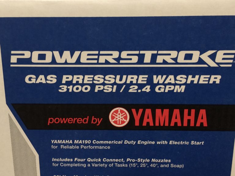 Costco1217816YamahaPoweredElectricStart3100PSIGasPressure
