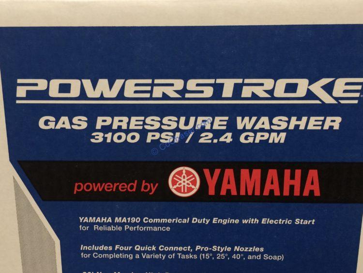 Costco1217816YamahaPoweredElectricStart3100PSIGasPressure