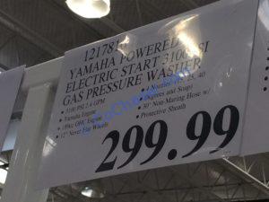 Costco-1217816-Yamaha-Powered-Electric-Start-3100PSI-Gas-Pressure-Washer-tag