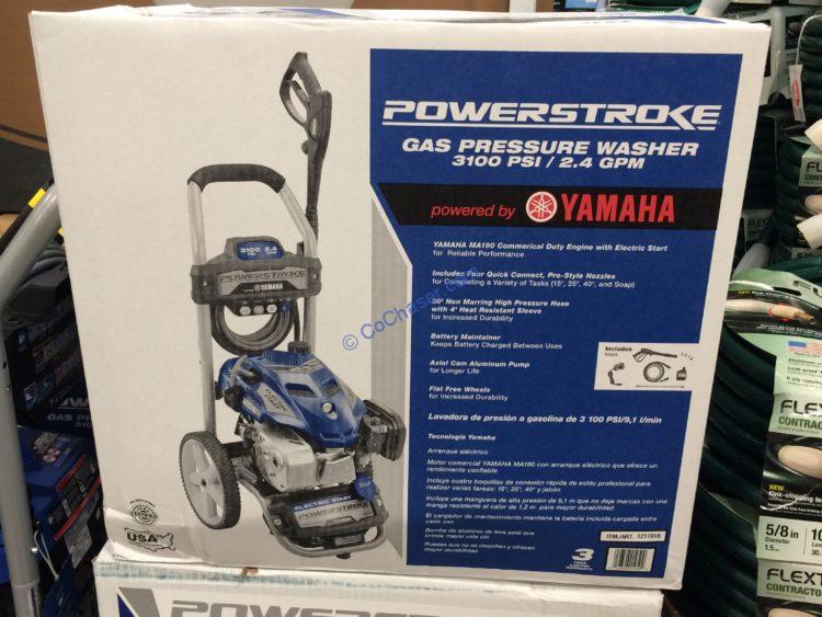 Costco1217816YamahaPoweredElectricStart3100PSIGasPressure