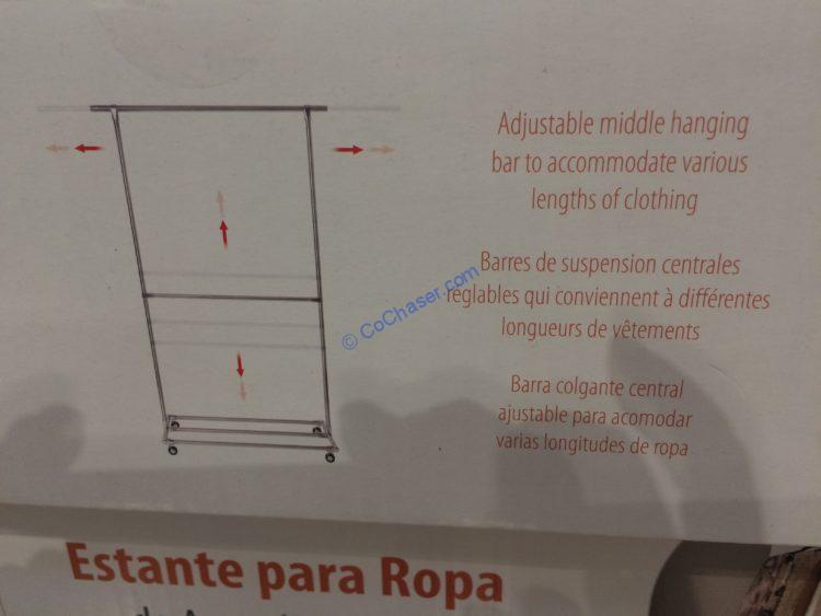 Costco1243747SevilleClassicsStainlessSteelGarmentRacksize1 CostcoChaser