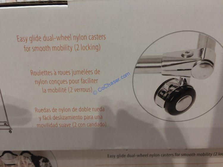 Costco1243747SevilleClassicsStainlessSteelGarmentRackspec2