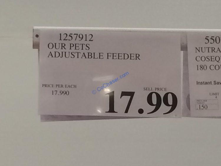 Our Pets Adjustable Feeder CostcoChaser