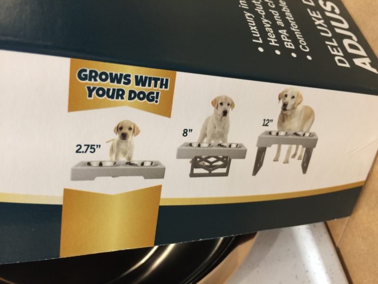 Costco1257912OurPetsAdjustableFeederuse CostcoChaser