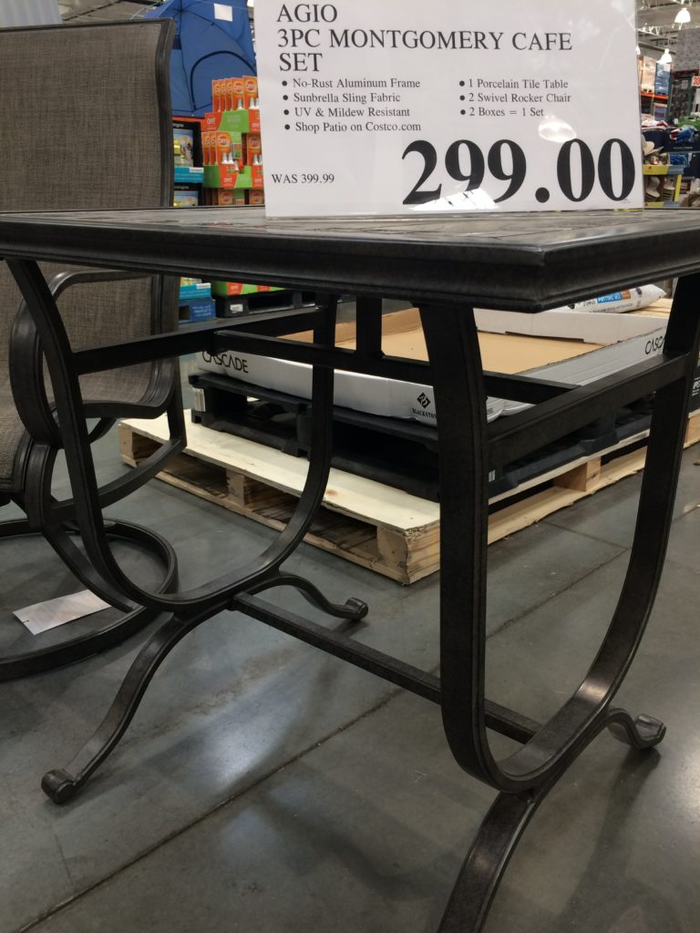 Costco1500038AGIOMontgomery3pieceCaféSetpart CostcoChaser