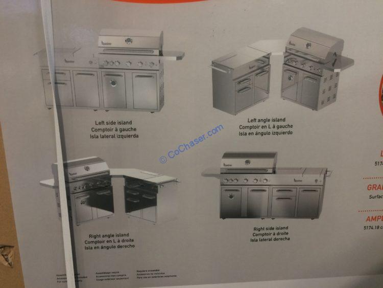 Costco1500131 Signateur5BurnerIslandGrillwithSmokerback