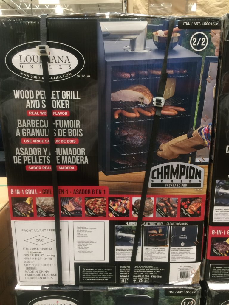 Costco1500153LouisianaGrills900PelletGrillwithSmokeboxbox1