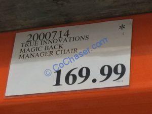 Costco-2000714-True-Innovations-Magic-Back-Manager-Chair-tag