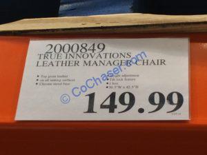 Costco-2000849-True-Innovations-Leather-Manager-Chair-tag