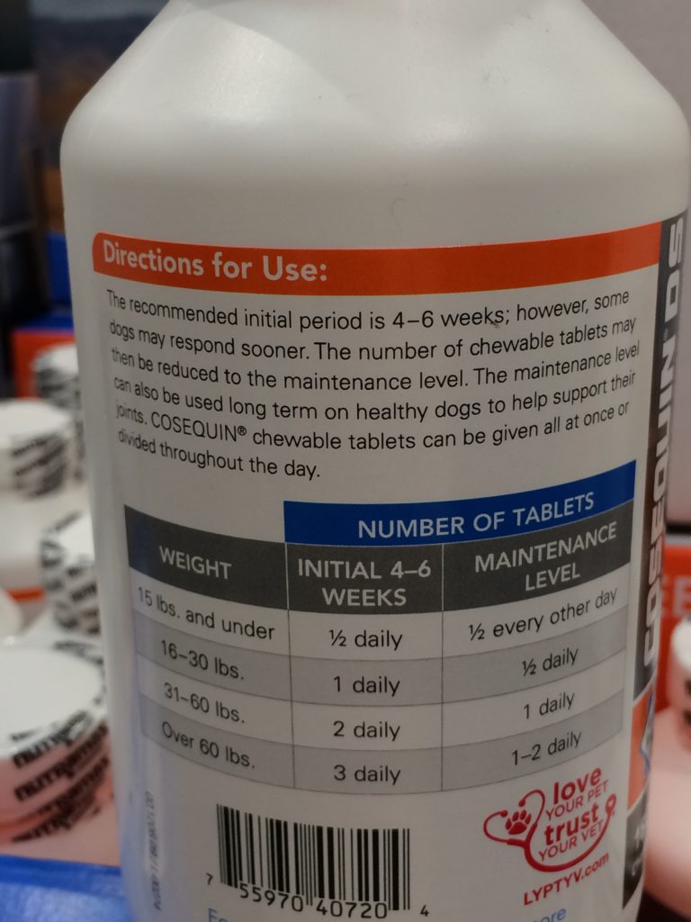 Costco550324CosequinDSPlusMSMJoint HealthSupplementforDogs
