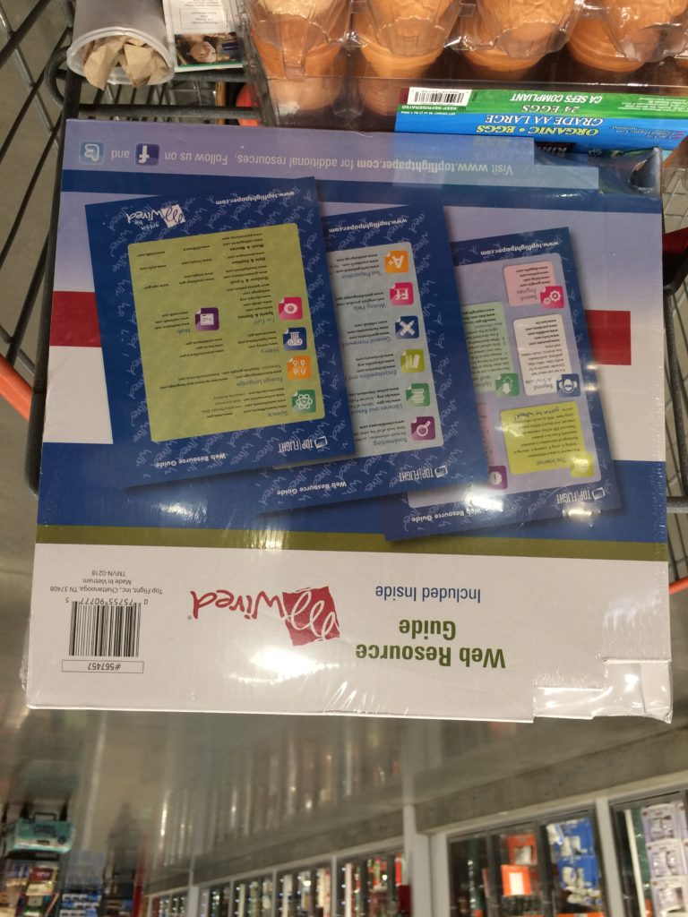 Costco567457TopFlight3SubjectNotebookback CostcoChaser