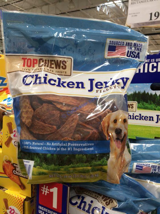 Top Chews USA Chicken Jerky 3 Pound Package