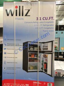 Costco-7716231-Willz WLR31TSIE -3.1-Cuft-Refrigerator-back