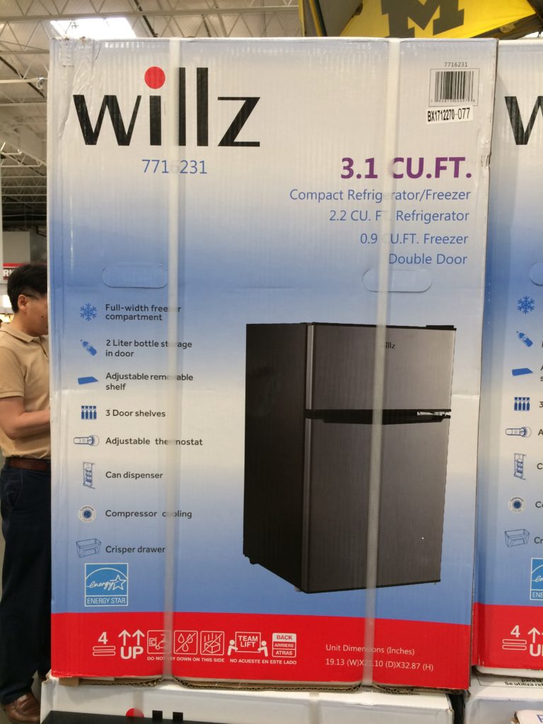 Costco7716231Willz WLR31TSIE 3.1CuftRefrigerator1 CostcoChaser