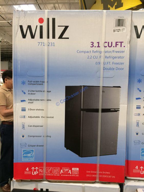 Costco7716231Willz WLR31TSIE 3.1CuftRefrigerator1 CostcoChaser