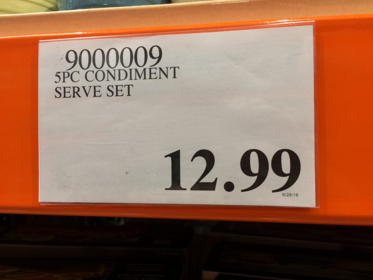 Costco90000095PCCondimentServeSettag CostcoChaser