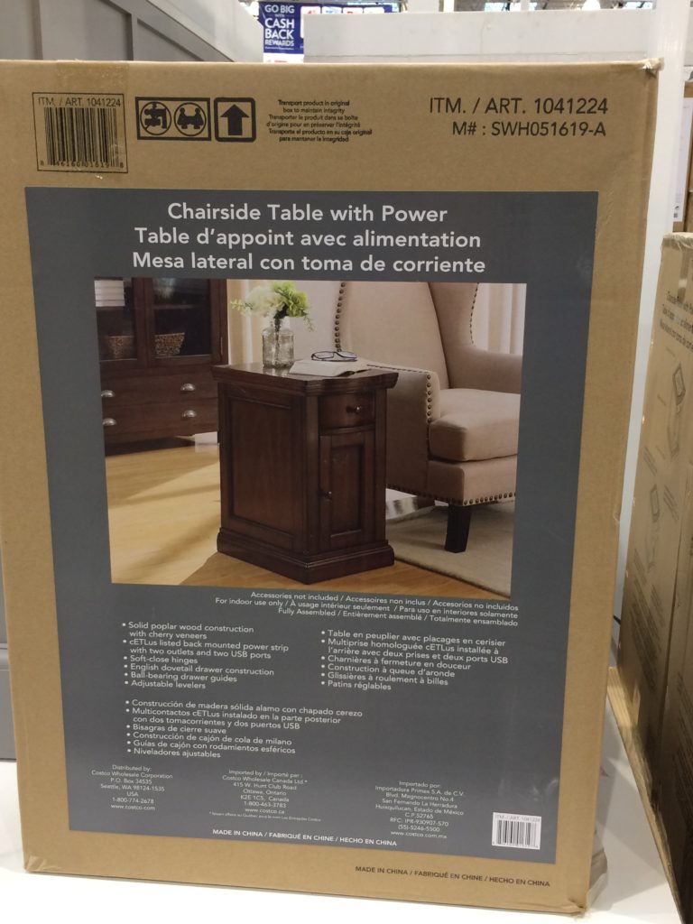 Costco1041224ChairsideTablewithPowerbox CostcoChaser
