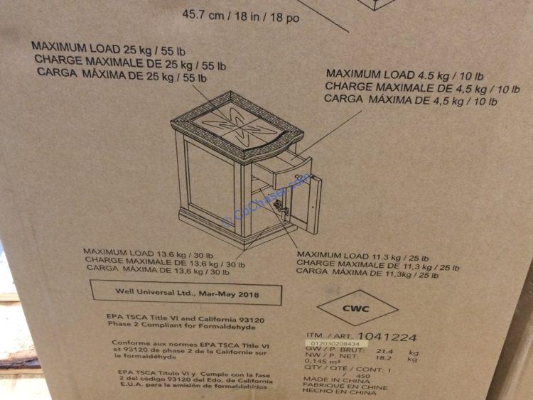 Costco1041224ChairsideTablewithPowersize1 CostcoChaser