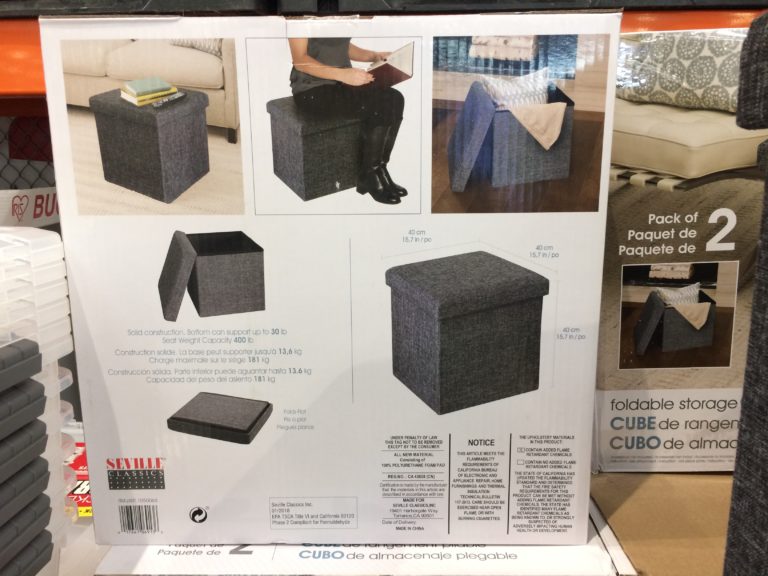 Costco1050063 SevilleClassics2PKFabricStorageCubeback