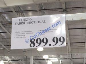 Costco-1118246- Fabric-Sectional-tag