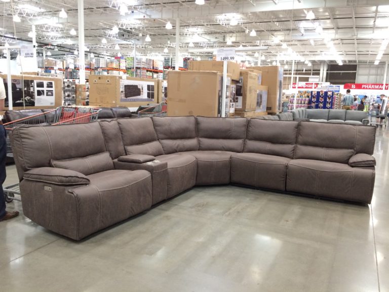 Fabric Power Reclining Sectional CostcoChaser