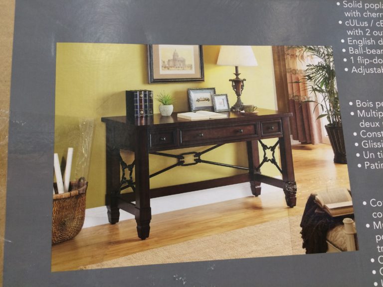 Costco1119074WellUniversal54WritingDeskwithPowerpic CostcoChaser