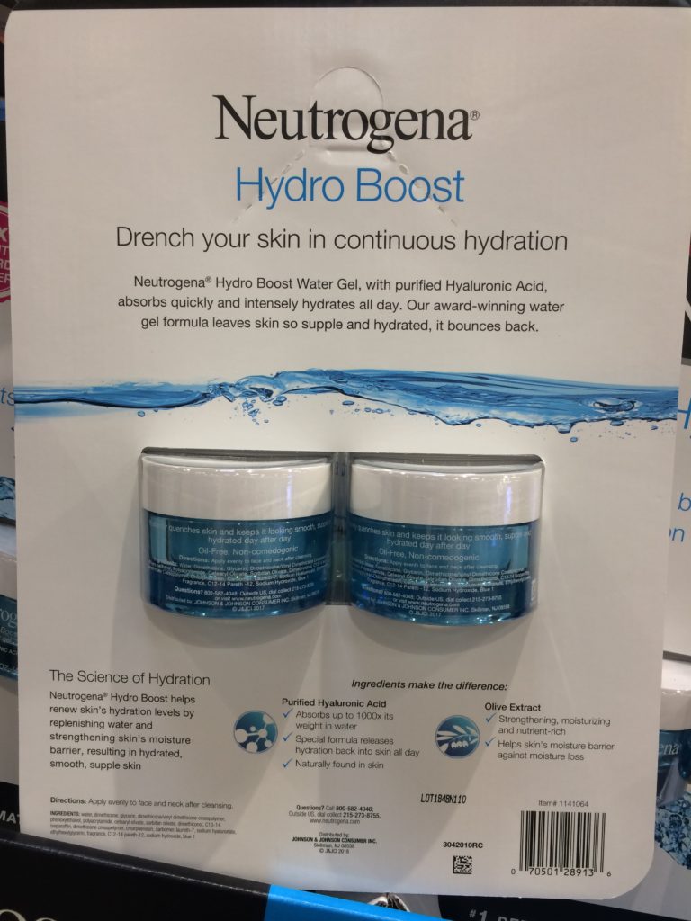 Costco1141064NeutrogenaHydroBoostWaterGelspec CostcoChaser
